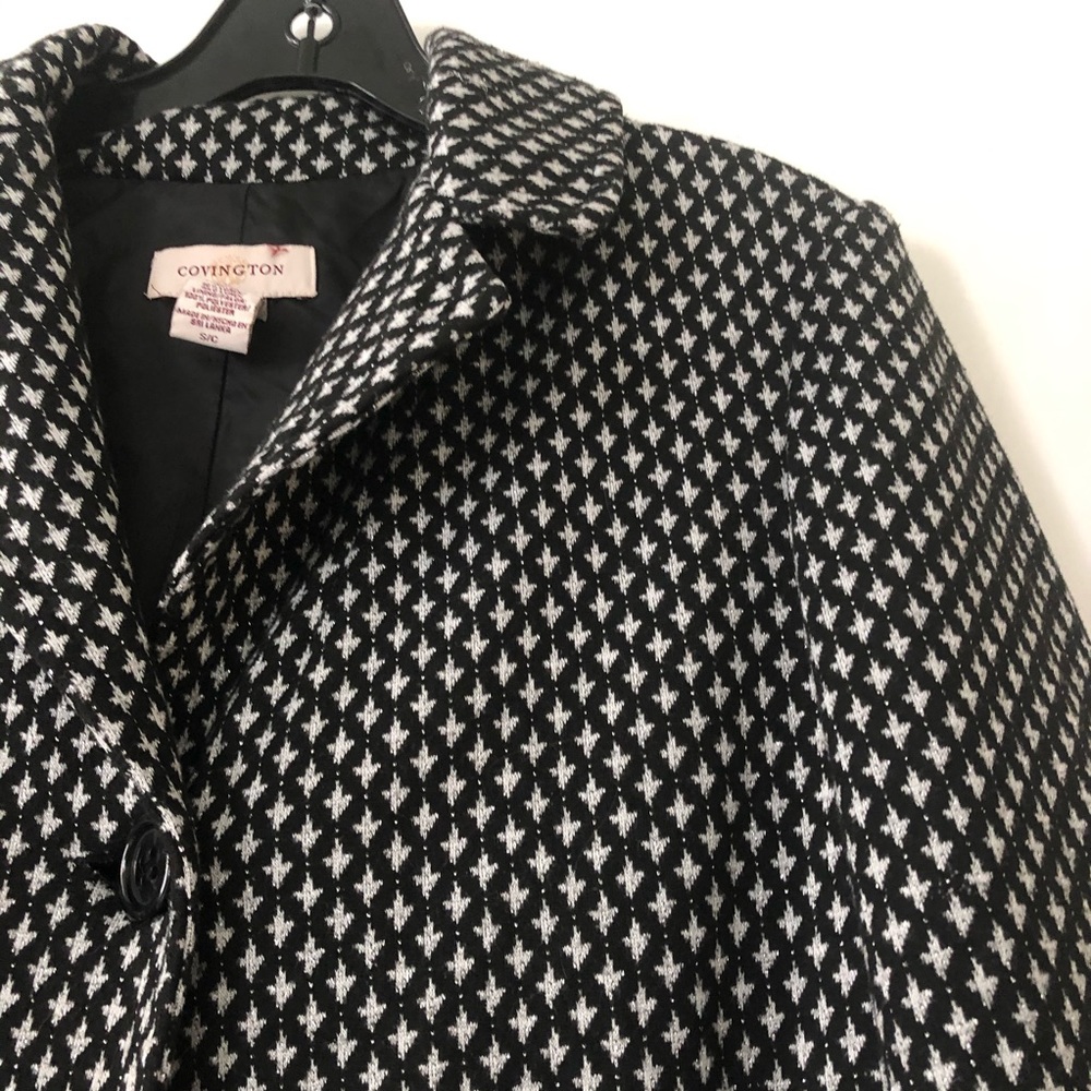 Covington Cropped Pattern Jacket - image 2